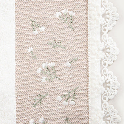 Velia Decorative Embroidery Towel 50x90 cm 100% Cotton