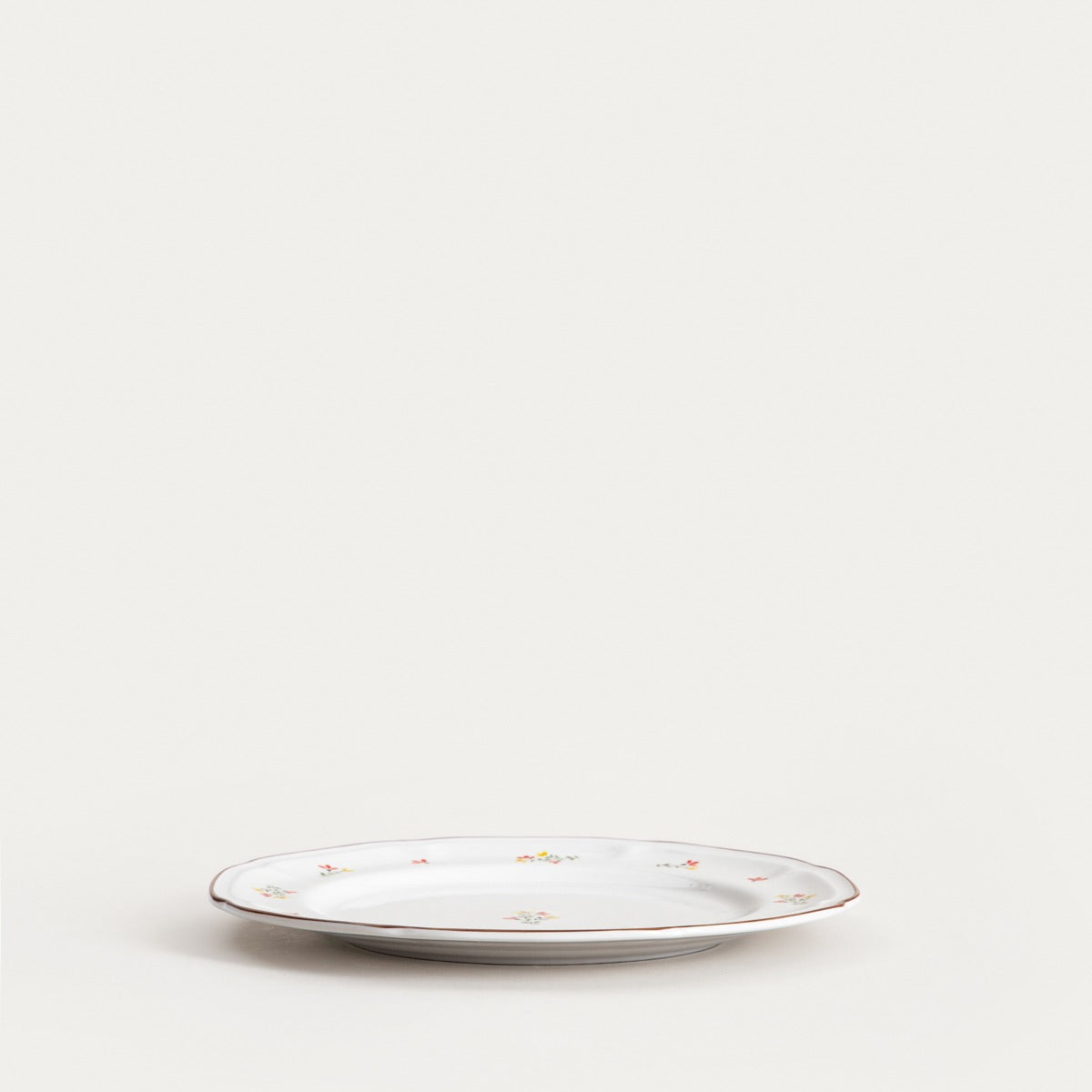 GRETA Dinner Plate with Flowers 27 cm