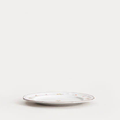 GRETA Dinner Plate with Flowers 27 cm