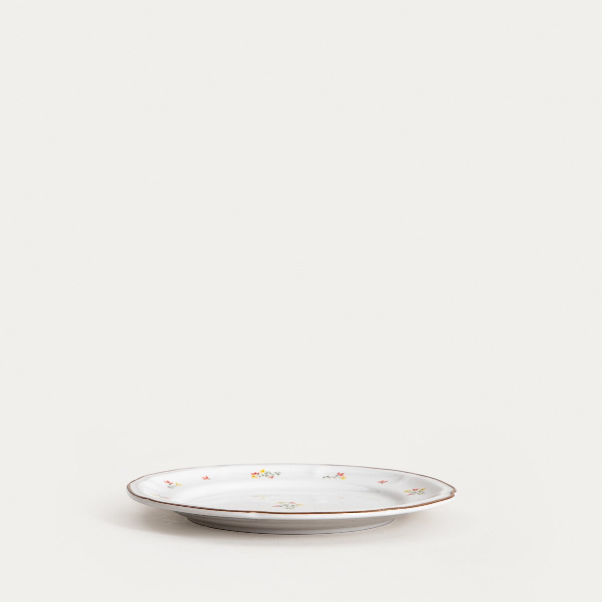 GRETA Dessert Plate with Flowers 21 cm