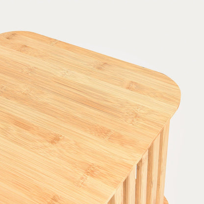LEMN Bamboo Bedside Table 40x40x45 cm