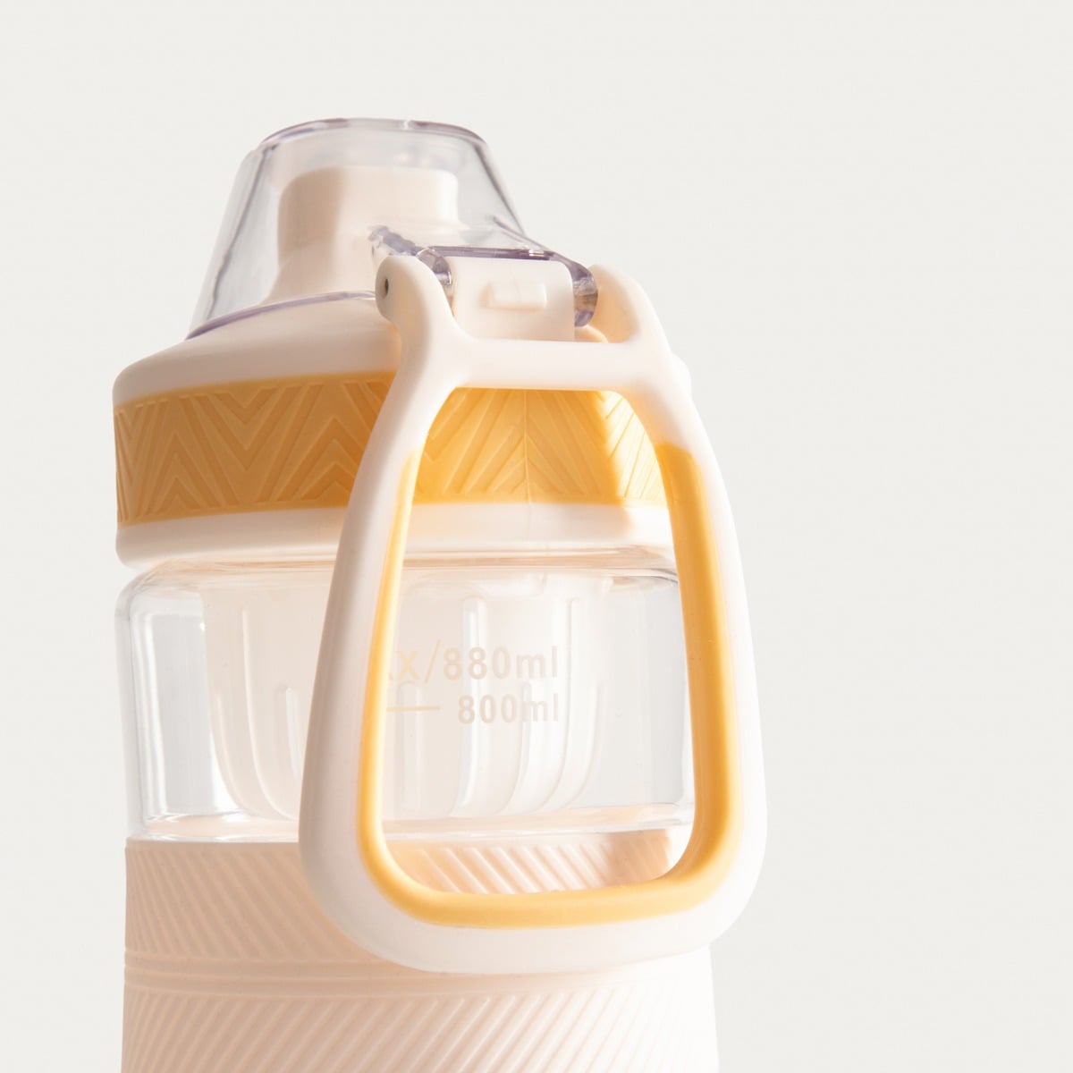 Bottle bottle VENNA Beige Bottle 0.88L Lightweight Durable Hydration