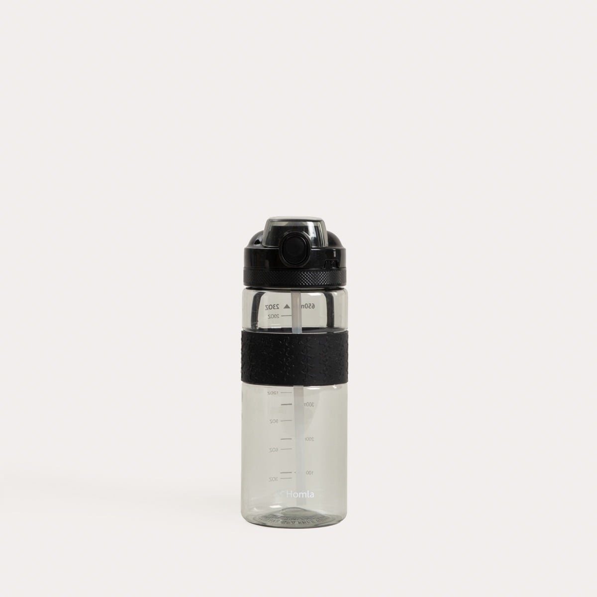 Bottle bottle LONNA Sports Bottle with Measuring Cup Black 0.65L