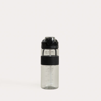 Bottle bottle LONNA Sports Bottle with Measuring Cup Black 0.65L