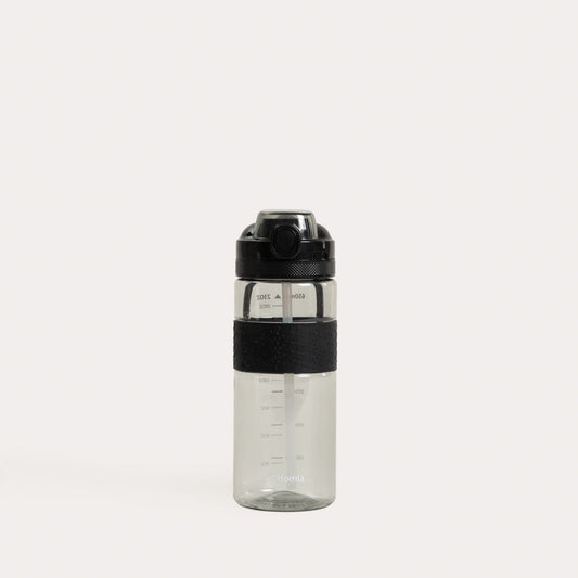 Bottle bottle LONNA Sports Bottle with Measuring Cup Black 0.65L