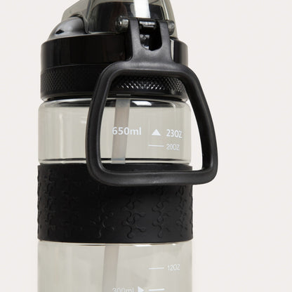 Bottle bottle LONNA Sports Bottle with Measuring Cup Black 0.65L
