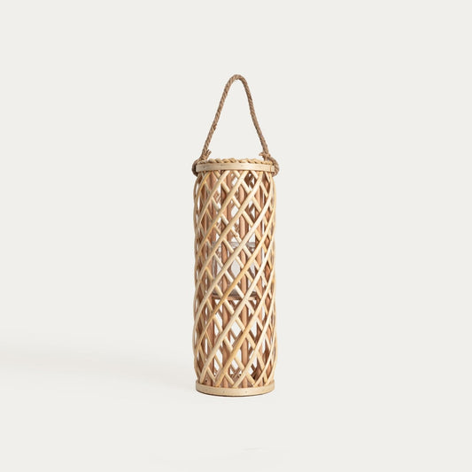 RADIANT Narrow Natural Garden Lantern 17x50 cm