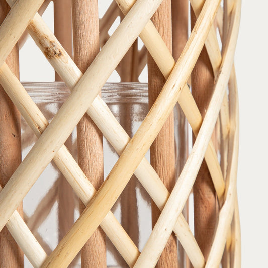 RADIANT Narrow Natural Garden Lantern 17x50 cm