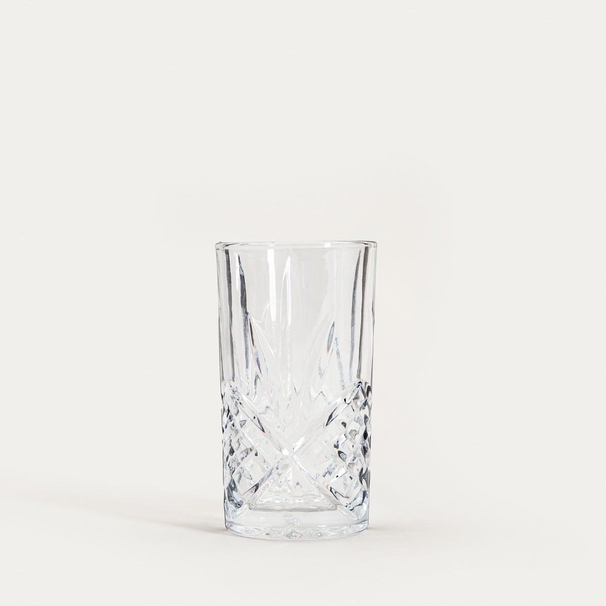 MIRRA Tall Glass Set of 4 - 0.35L Glass Mugs