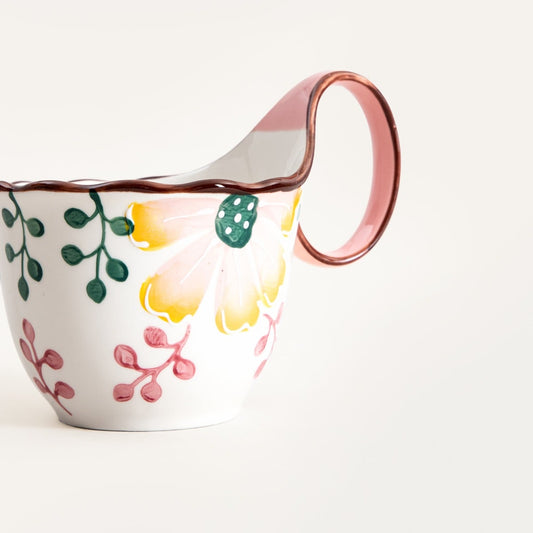 NOYA Ceramic Mug with Large Handle 0.4L