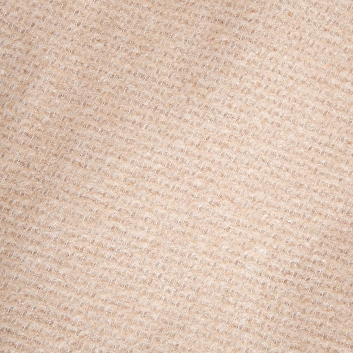 MALLOW Thick Beige Blanket with Decorative Texture 150x200cm