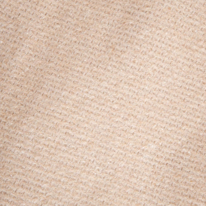 MALLOW Thick Beige Blanket with Decorative Texture 150x200cm