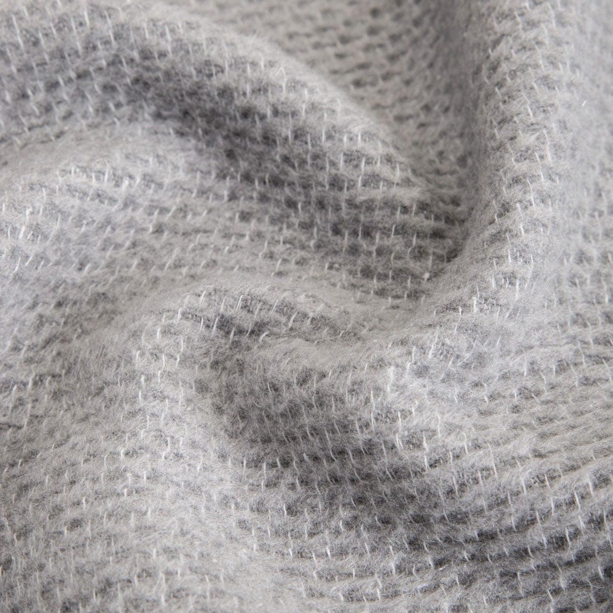 Koc MALLOW Thick Gray Blanket with Decorative Texture 150x200cm
