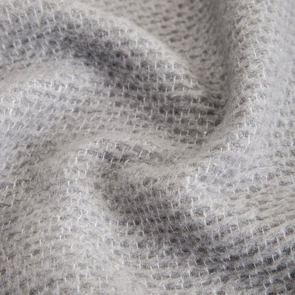 Koc MALLOW Thick Gray Blanket with Decorative Texture 150x200cm