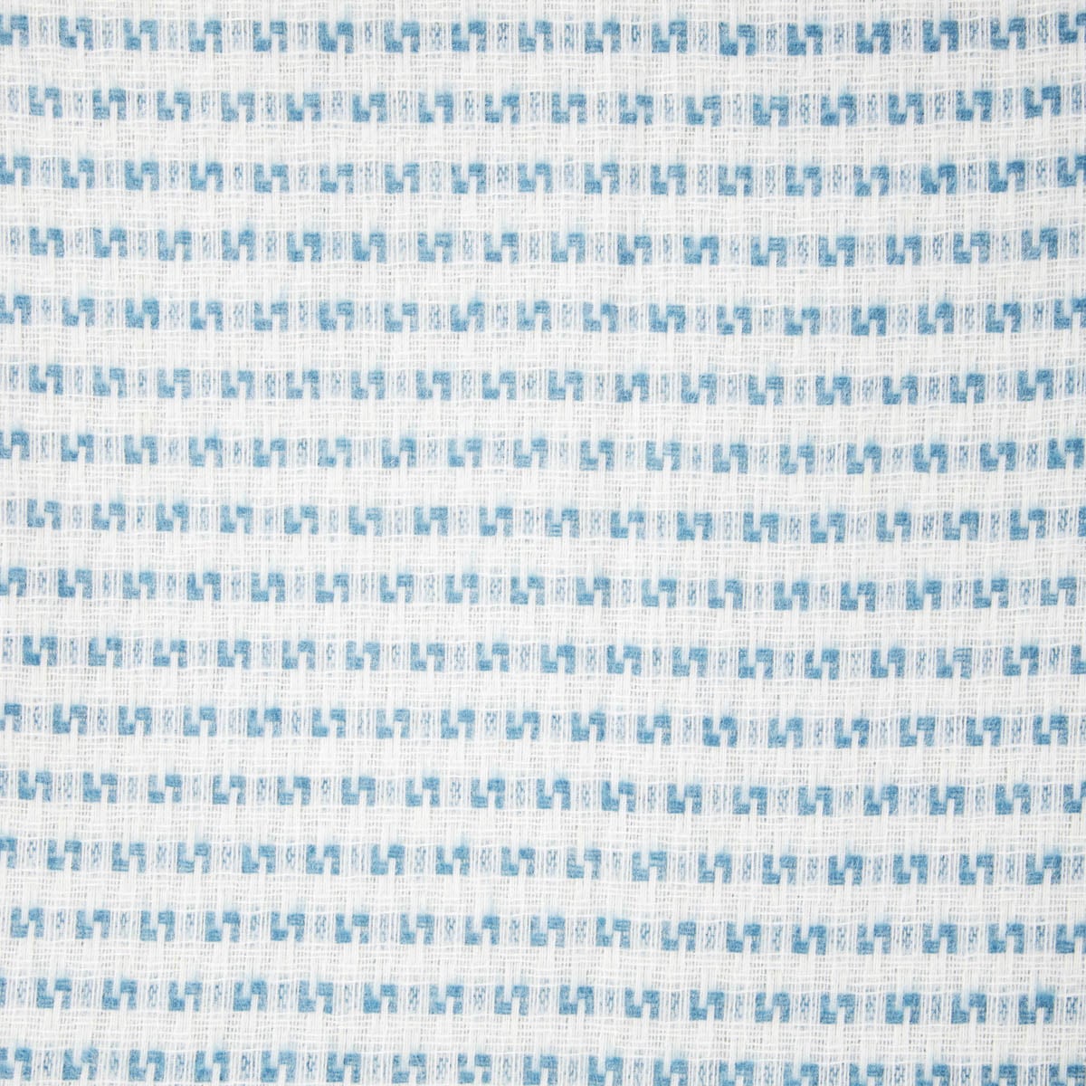 SORBO Blanket with Fringe and Structured Blue Pattern 150x200cm