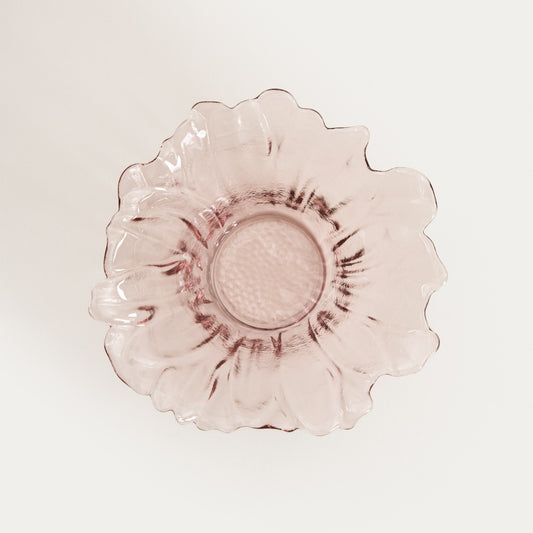 Miseczka SAKURO Flower-Shaped Glass Serving Bowl 15 cm