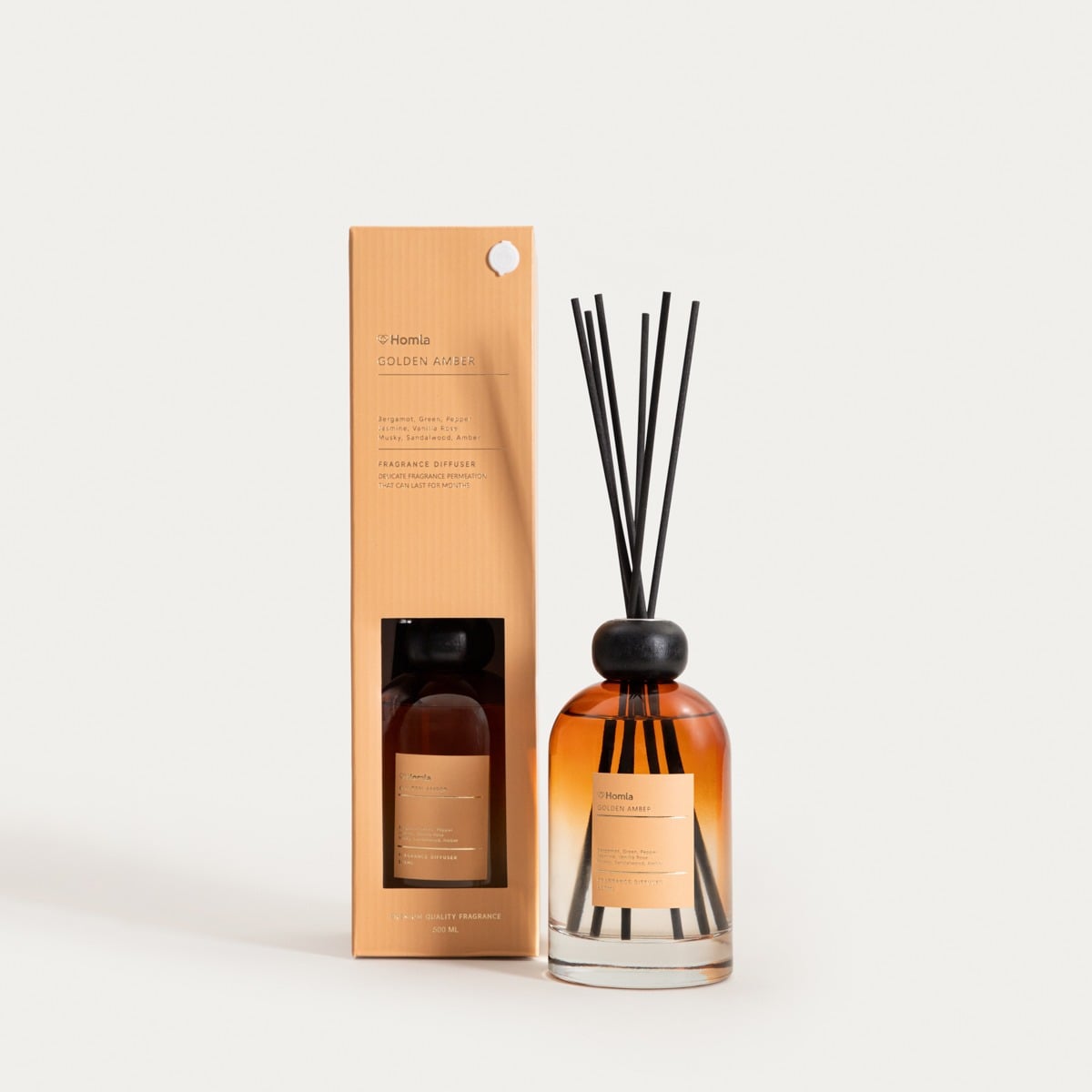 Dyfuzor zapachowy VELUMA Golden Amber Fragrance Diffuser 500ml