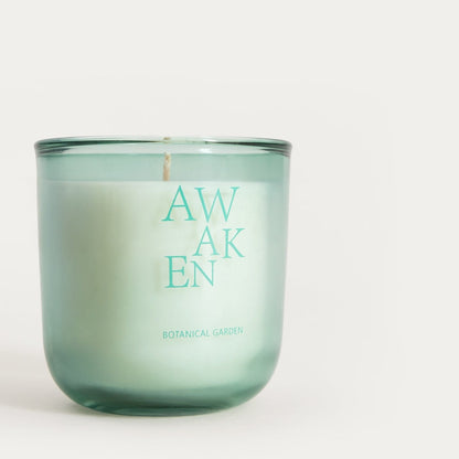 ZEN RITUAL Awaken Soy Candle 240g - Fresh Herbal Aroma