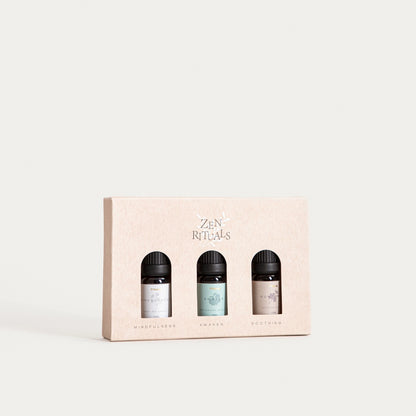 Set of ZEN RITUAL Fragrance Oils - 3 pcs x 10 ml
