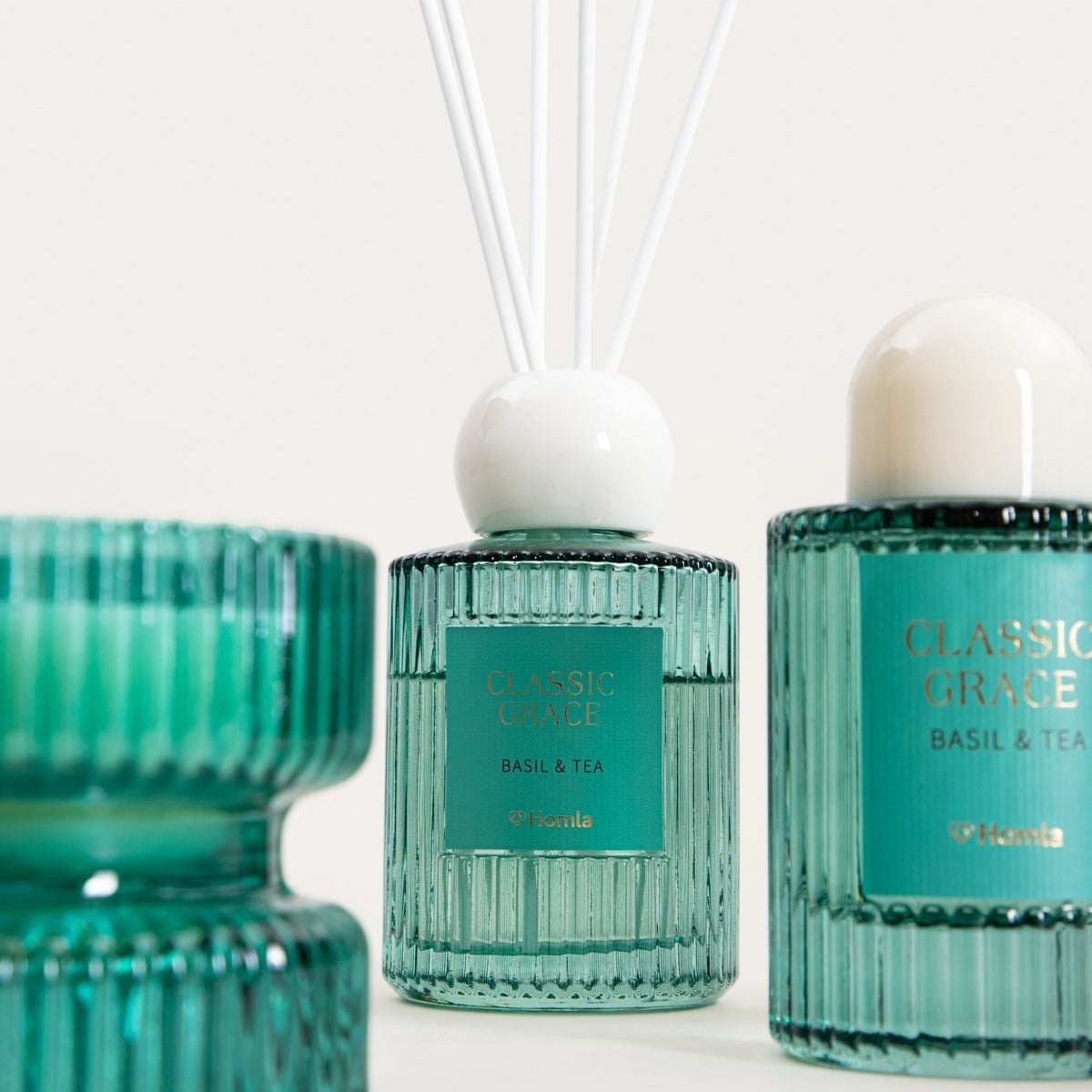Classic Grace Basil & Tea Fragrance Diffuser 100ml