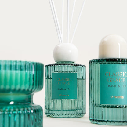Classic Grace Basil & Tea Fragrance Diffuser 100ml