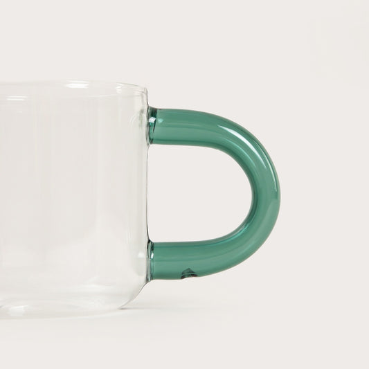 FLUFF Glass Mug with Inflatable Ear 0.36L