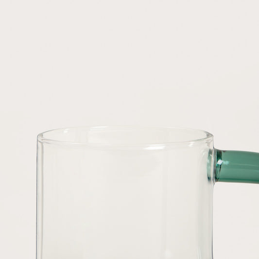 FLUFF Glass Mug with Inflatable Ear 0.36L