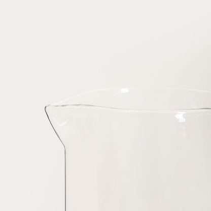 FLUFF Pitcher with Inflatable Handle | 2.7L Borosilicate Glass Jug