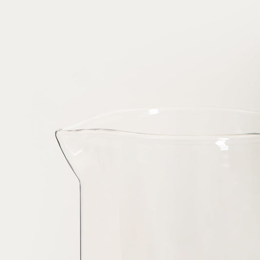 FLUFF Pitcher with Inflatable Handle | 2.7L Borosilicate Glass Jug