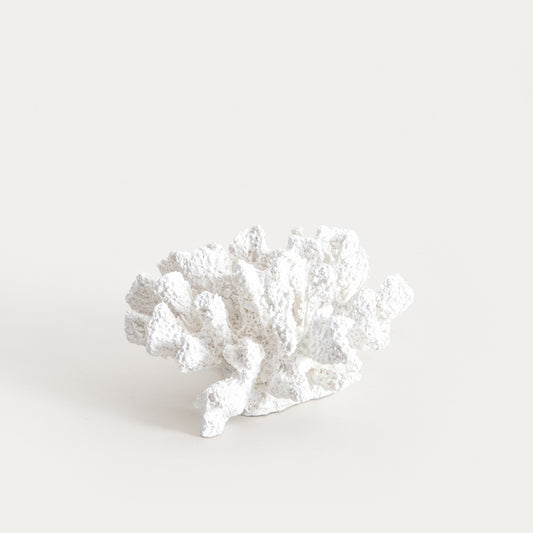 EVANIA Round Coral Standing Decoration 16x9 cm