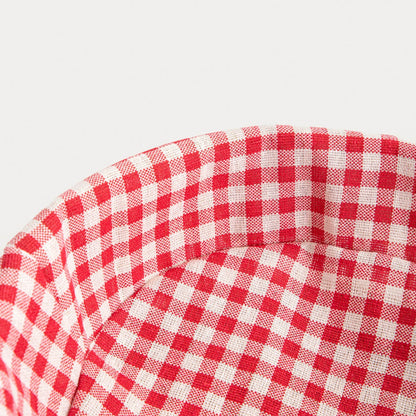 PERLOTTE Checked Kitchen Basket 32x25 cm