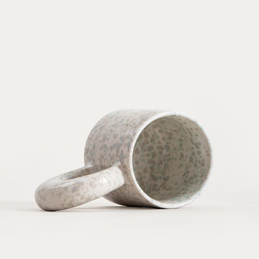 MORNE Spotted Grey Ceramic Mug 0.3L
