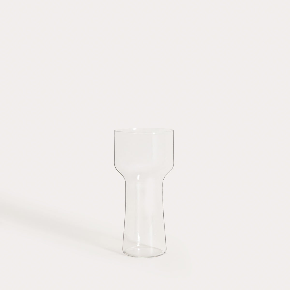LISSE Tall Glass Mug 0.45L Clear Modern Design