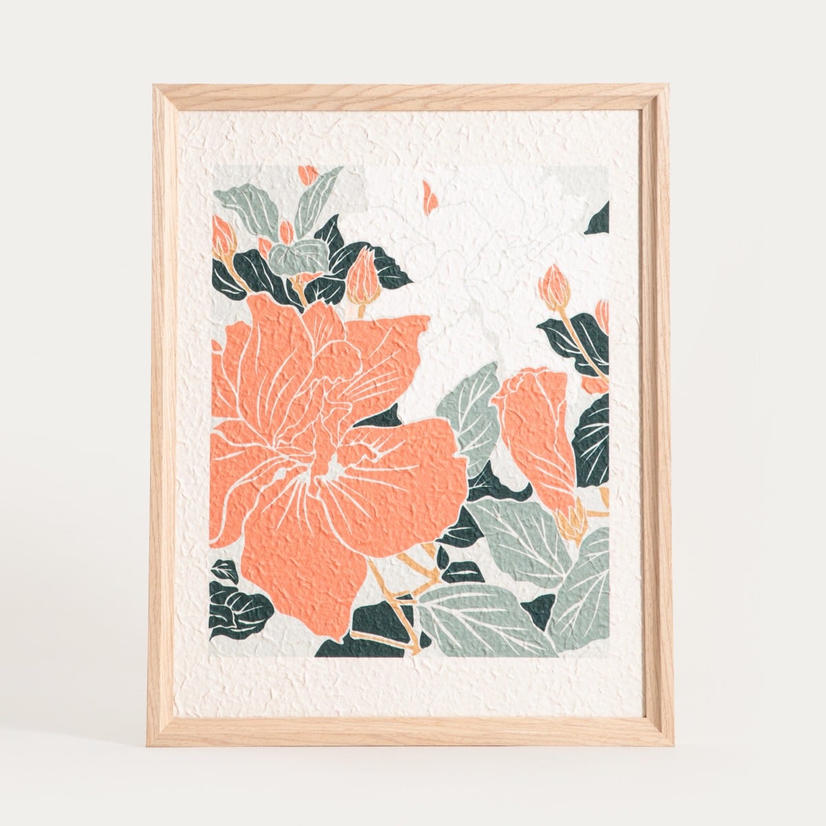 SAARO Picture with Flower Motif 40x50x2cm