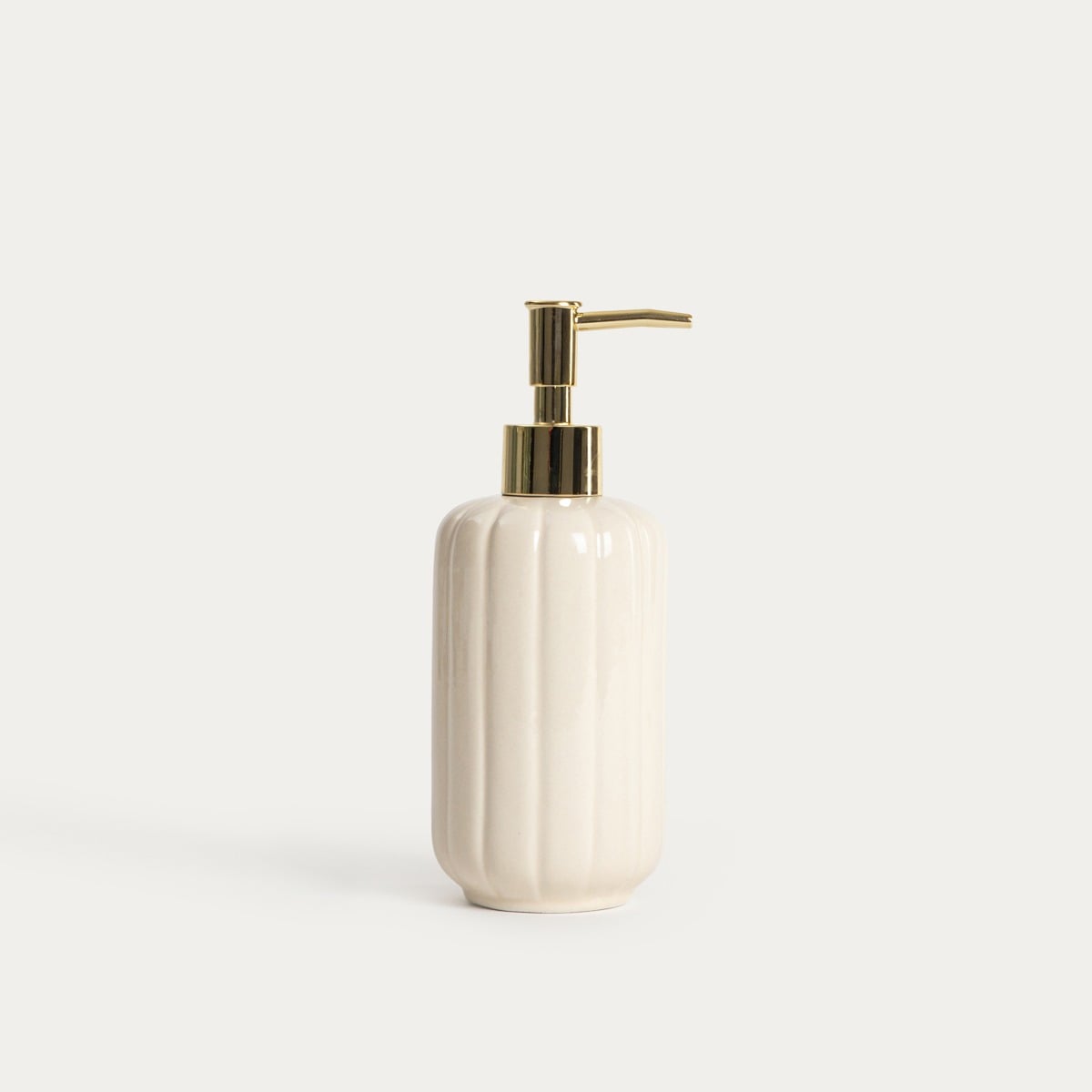 MELIDA Ceramic Soap Dispenser 7.5x7.5x18.5 cm