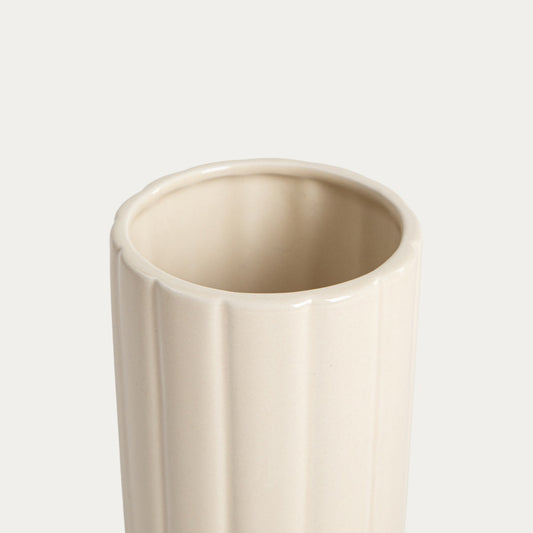 MELIDA Ceramic Bathroom Mug - Durable & Minimalist Design