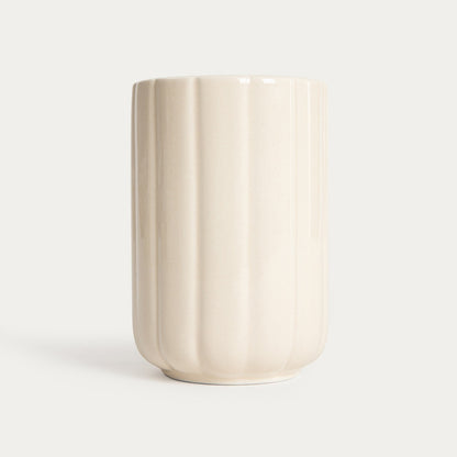 MELIDA Ceramic Bathroom Mug - Durable & Minimalist Design