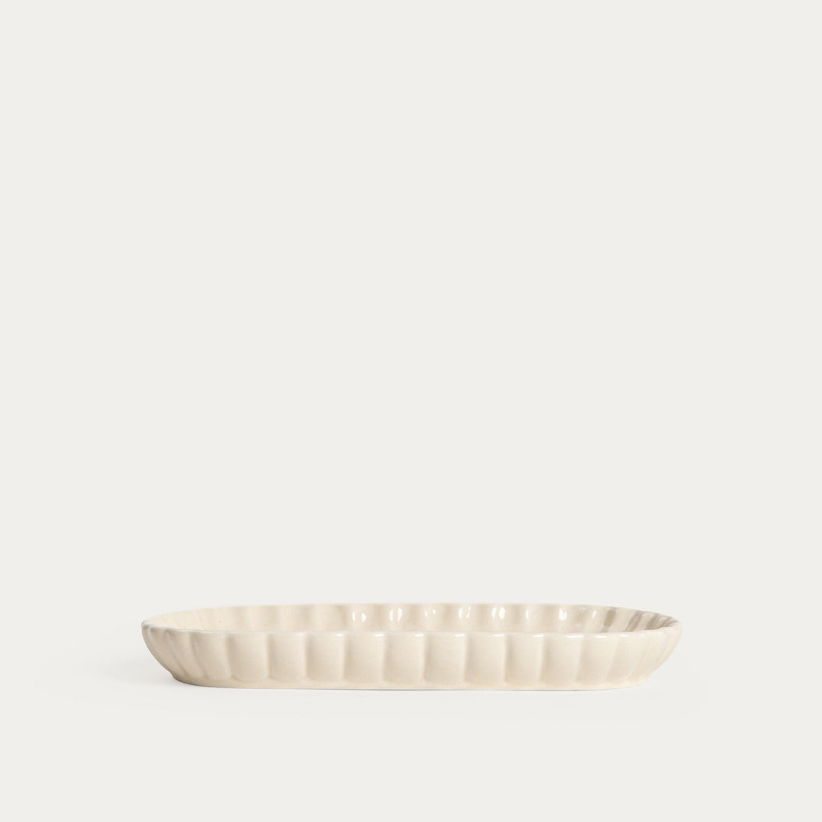 Melida Ceramic Bathroom Tray - Compact & Durable Organizer