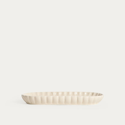 Melida Ceramic Bathroom Tray - Compact & Durable Organizer
