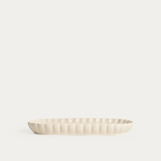 Melida Ceramic Bathroom Tray - Compact & Durable Organizer