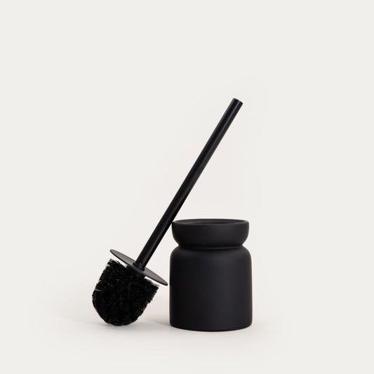 WC brush ELVIA Black Toilet Brush | Durable WC Cleaning Brush