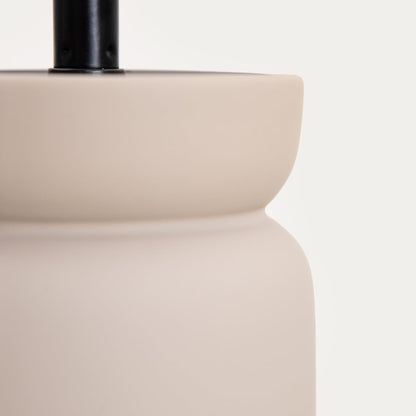 WC brush ELVIA Taupe Toilet Brush - Durable Bathroom Cleaning Tool