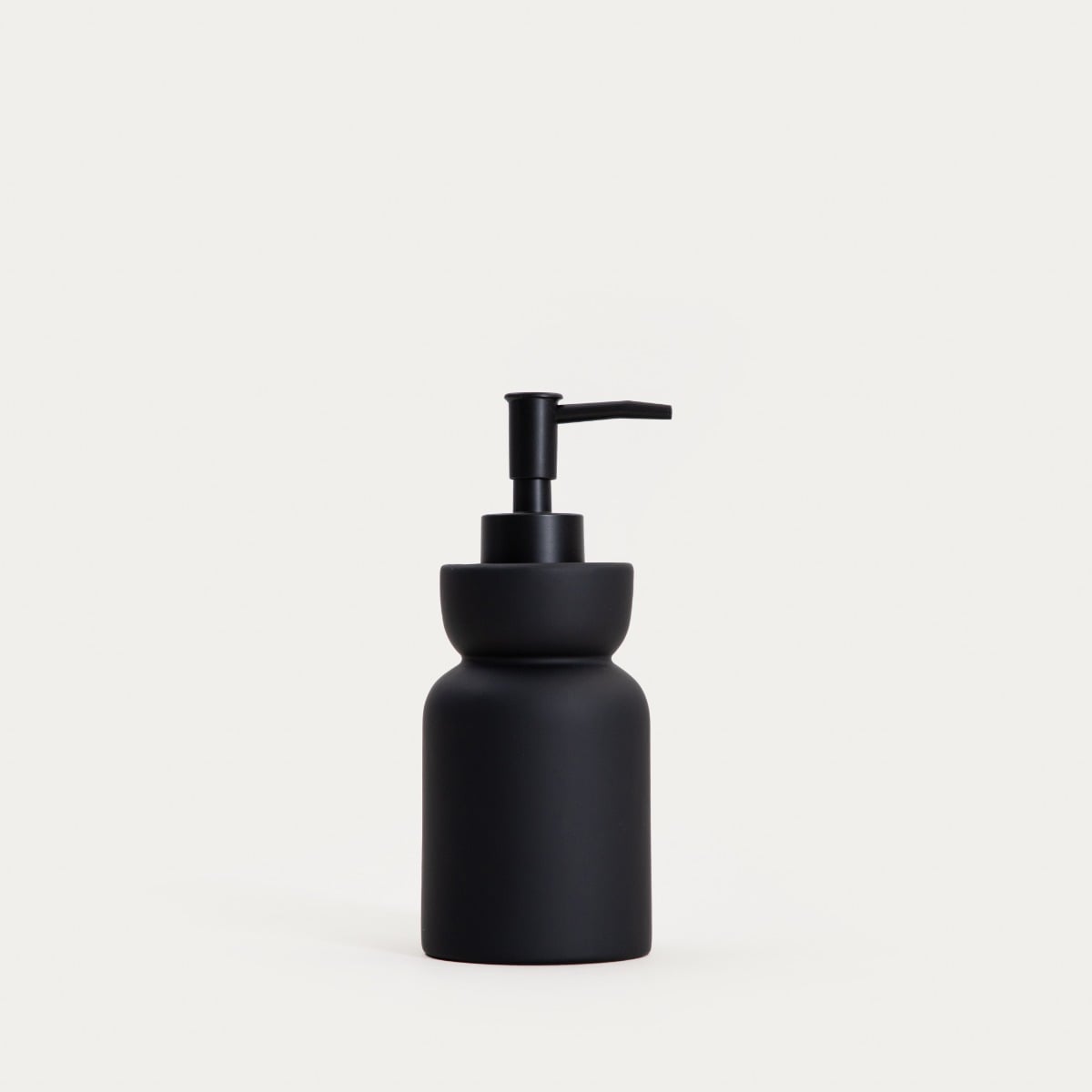 ELVIA Black Soap Dispenser - 0.8L Capacity