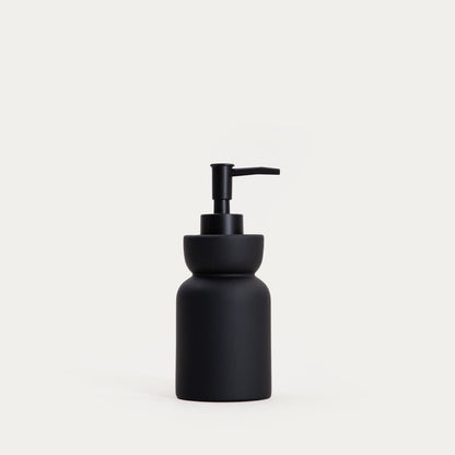 ELVIA Black Soap Dispenser - 0.8L Capacity