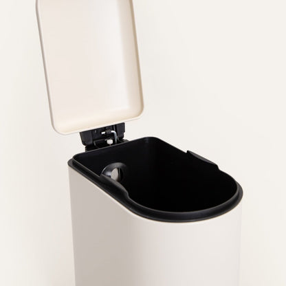 LINEA MAT Bathroom Hamper Beige - Compact & Hygienic