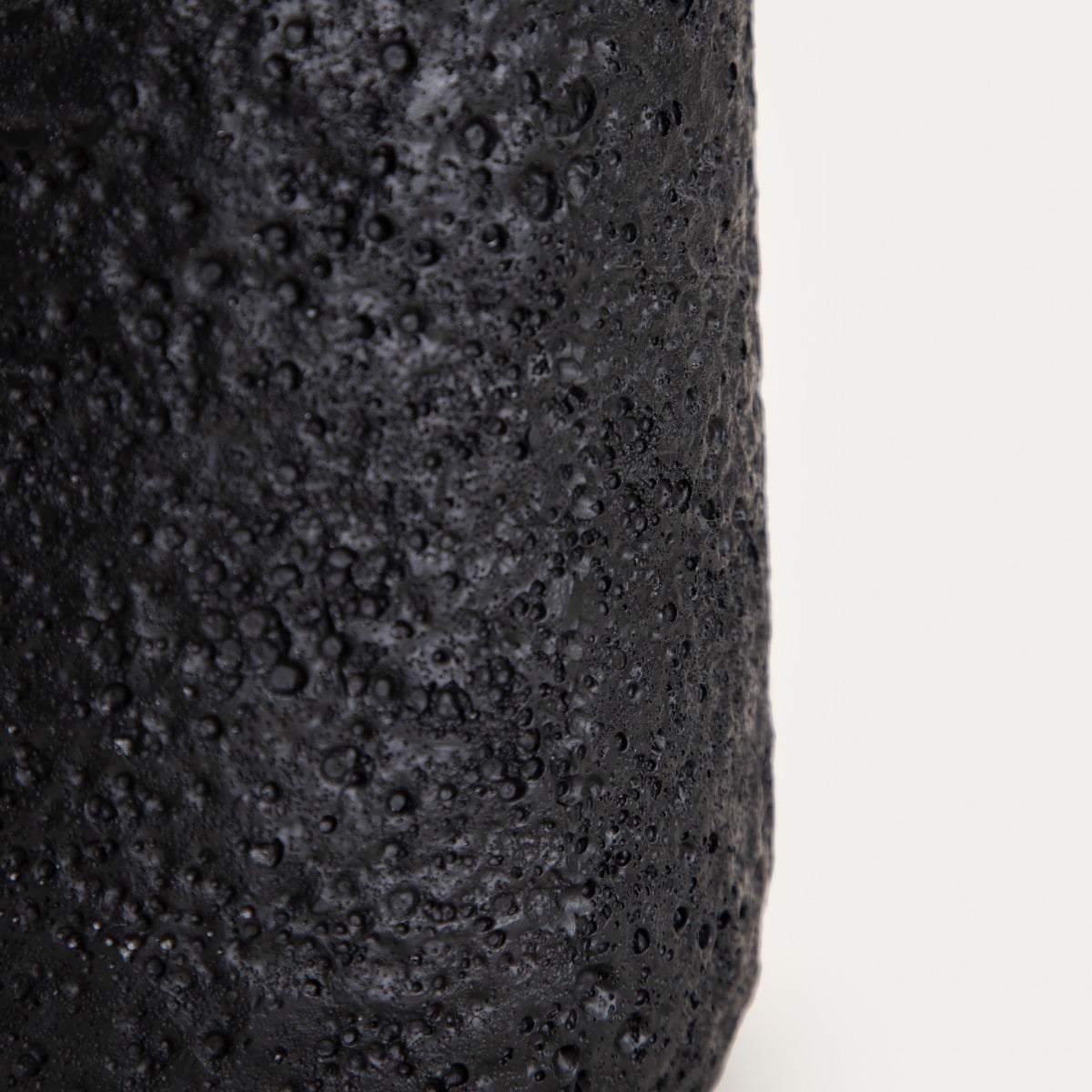 WC brush VOLCANO Black Toilet Brush with Stable Polyresin Base