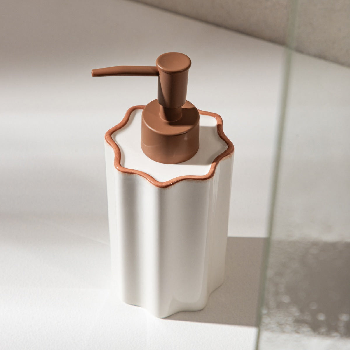 MUSSEL Ceramic Soap Dispenser 330ml
