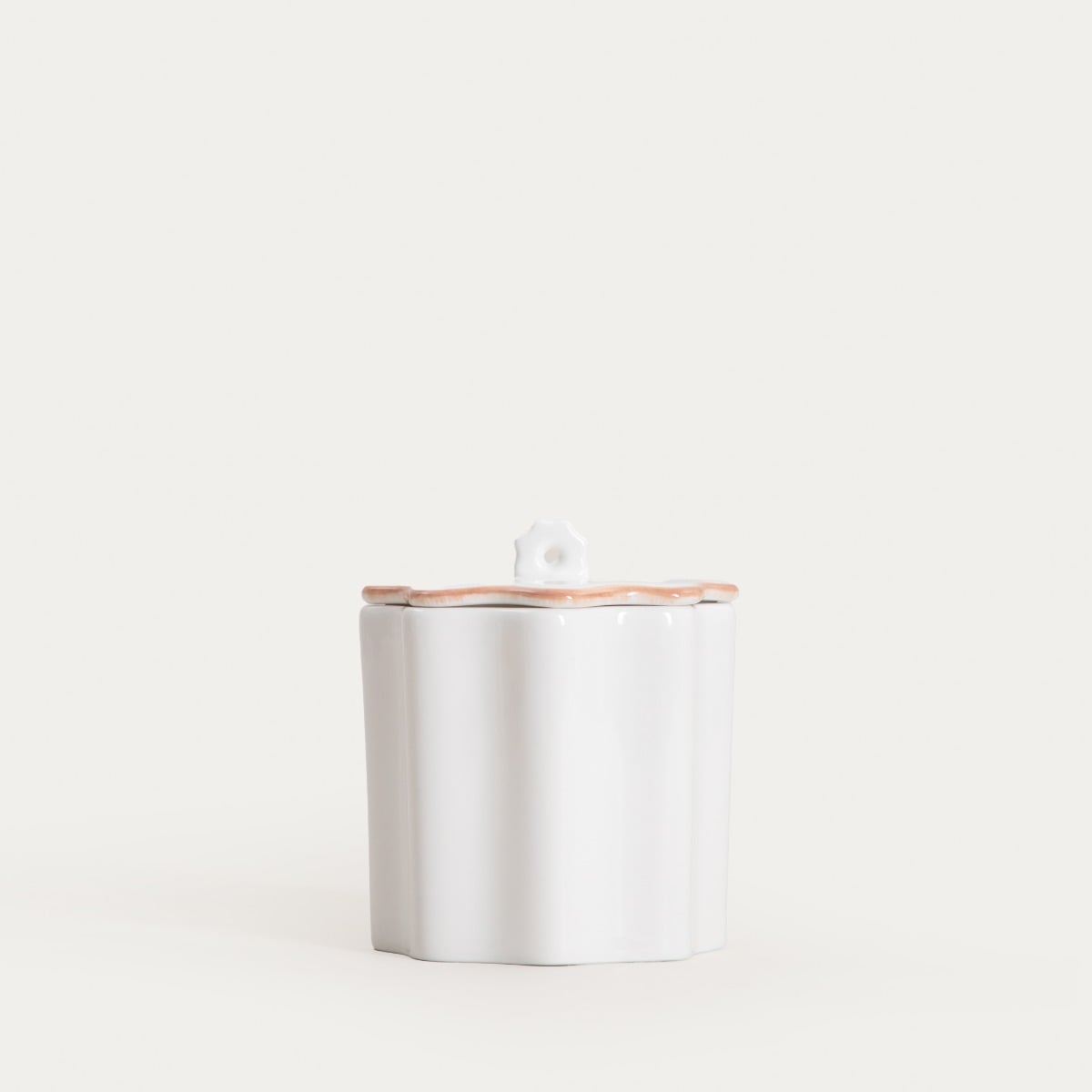 MUSSEL Ceramic Storage Box for Cotton Wools
