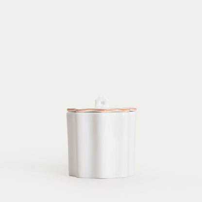 MUSSEL Ceramic Storage Box for Cotton Wools
