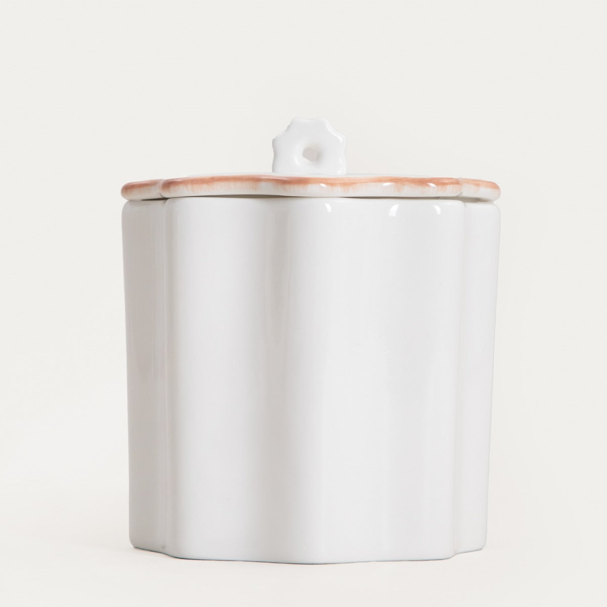 MUSSEL Ceramic Storage Box for Cotton Wools
